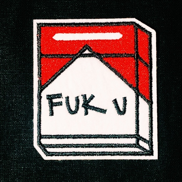 3/$15 FUK U IRON PATCH - Picture 2 of 2